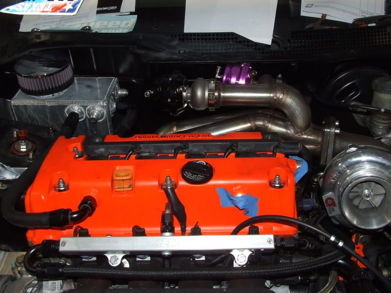 Catch can for k20/24 with valve cover Honda / Acura K20a K24a Engine